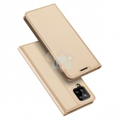 Samsung Galaxy A22 4G (A225) dėklas Dux Ducis Skin Pro (rožinis, auksinis) +++ TOP Balansas