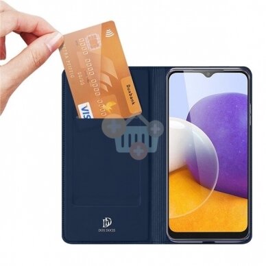 Samsung Galaxy A22 4G (A225) dėklas Dux Ducis Skin Pro (tamsiai mėlynas) +++ TOP Balansas 1 Samsung Galaxy A22 4G (A225) dėklas Dux Ducis Skin Pro (tamsiai mėlynas) +++ TOP Balansas 1