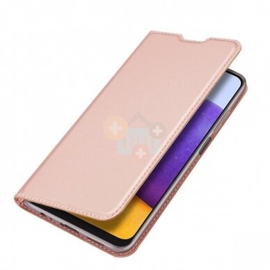 Samsung Galaxy A22 5G (A226) dėklas Dux Ducis Skin Pro (rožinis, auksinis) +++ TOP Balansas 1 Samsung Galaxy A22 5G (A226) dėklas Dux Ducis Skin Pro (rožinis, auksinis) +++ TOP Balansas 1
