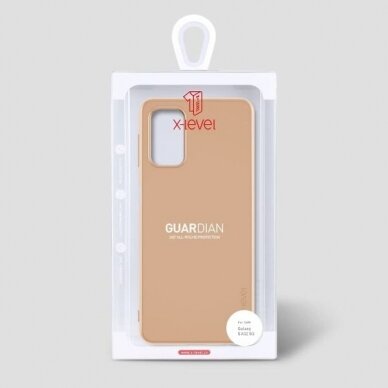Samsung Galaxy A32 4G dėklas X-Level Guardian (auksinis) +++ TOP Komfortas 4 Samsung Galaxy A32 4G dėklas X-Level Guardian (auksinis) +++ TOP Komfortas 4