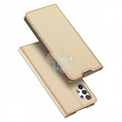 Samsung Galaxy A32 5G (A326) dėklas Dux Ducis Skin Pro (auksinis) +++ TOP Balansas