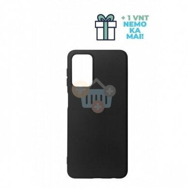 Samsung Galaxy A32 5G dėklas Just Must Candy Silicone (juodas) +++ TOP Balansas +1 vnt. NEMOKAMAI! Samsung Galaxy A32 5G dėklas Just Must Candy Silicone (juodas) +++ TOP Balansas +1 vnt. NEMOKAMAI!
