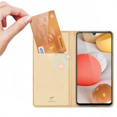 Samsung Galaxy A42 5G (A426) dėklas Dux Ducis Skin Pro (auksinis) +++ TOP Balansas 1 Samsung Galaxy A42 5G (A426) dėklas Dux Ducis Skin Pro (auksinis) +++ TOP Balansas 1
