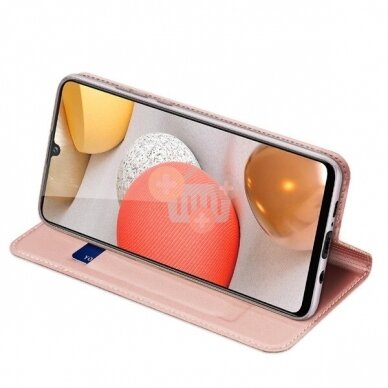 Samsung Galaxy A42 5G (A426) dėklas Dux Ducis Skin Pro (rožinis, auksinis) +++ TOP Balansas 1
