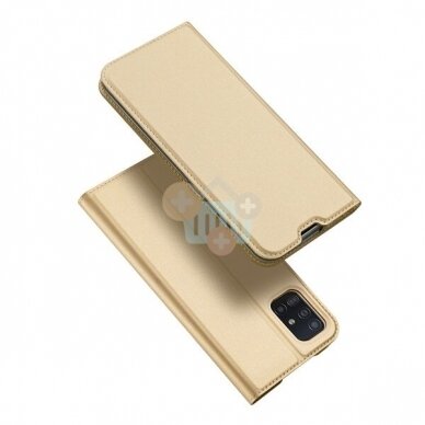 Samsung Galaxy A51 (A515) dėklas Dux Ducis Skin Pro (auksinis) +++ TOP Balansas Samsung Galaxy A51 (A515) dėklas Dux Ducis Skin Pro (auksinis) +++ TOP Balansas