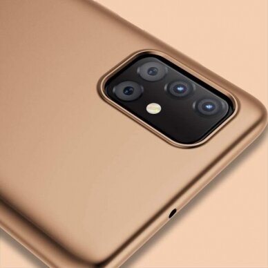 Samsung Galaxy A51 dėklas X-Level Guardian (auksinis) +++ TOP Komfortas 2