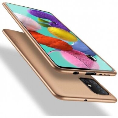 Samsung Galaxy A51 dėklas X-Level Guardian (auksinis) +++ TOP Komfortas Samsung Galaxy A51 dėklas X-Level Guardian (auksinis) +++ TOP Komfortas
