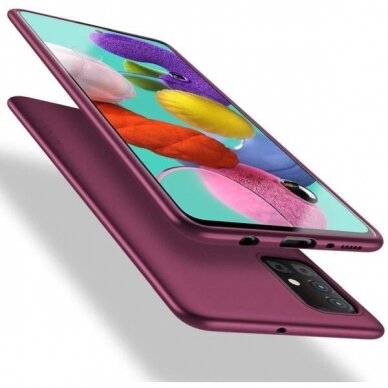 Samsung Galaxy A51 dėklas X-Level Guardian (bordo) +++ TOP Komfortas Samsung Galaxy A51 dėklas X-Level Guardian (bordo) +++ TOP Komfortas