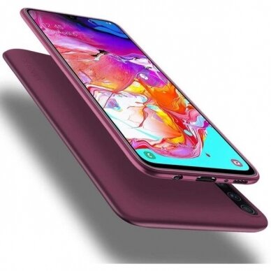 Samsung Galaxy A70 dėklas X-Level Guardian (bordo) +++ TOP Komfortas
