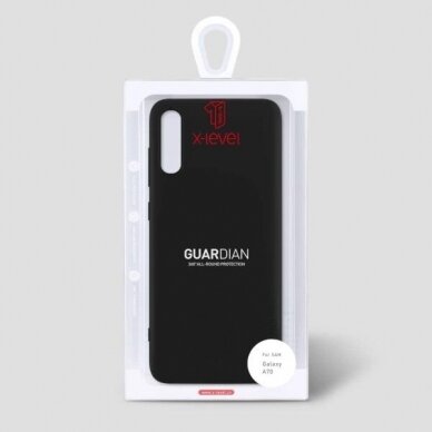 Samsung Galaxy A70 dėklas X-Level Guardian (juodas) +++ TOP Komfortas 3 Samsung Galaxy A70 dėklas X-Level Guardian (juodas) +++ TOP Komfortas 3