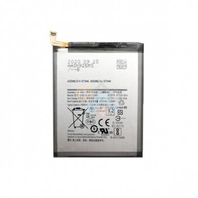 Samsung Galaxy A71 baterija Extra Digital +++ TOP Efektyvumas Samsung Galaxy A71 baterija Extra Digital +++ TOP Efektyvumas