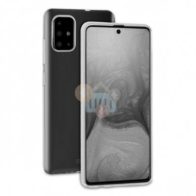 Samsung Galaxy A71 dėklas BeHello ThinGel (skaidrus) +++ TOP Komfortas Samsung Galaxy A71 dėklas BeHello ThinGel (skaidrus) +++ TOP Komfortas