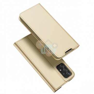 Samsung Galaxy A72 (A725) / A72 5G (A726) dėklas Dux Ducis Skin Pro (auksinis) +++ TOP Balansas