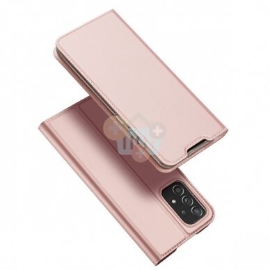 Samsung Galaxy A72 (A725) / A72 5G (A726) dėklas Dux Ducis Skin Pro (rožinis, auksinis) +++ TOP Balansas