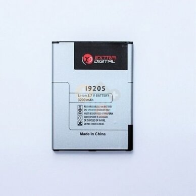 Samsung Galaxy i9205 (Mega 6.3) baterija Extra Digital +++ TOP Efektyvumas Samsung Galaxy i9205 (Mega 6.3) baterija Extra Digital +++ TOP Efektyvumas