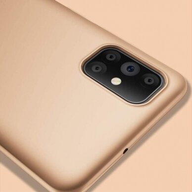 Samsung Galaxy M51 dėklas X-Level Guardian (auksinis) +++ TOP Komfortas 1