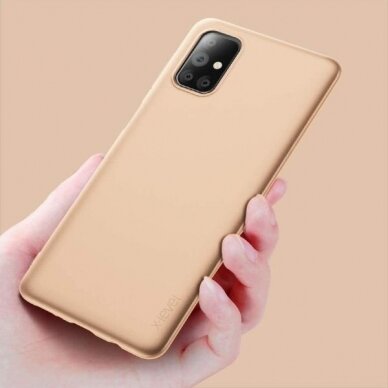 Samsung Galaxy M51 dėklas X-Level Guardian (auksinis) +++ TOP Komfortas 2