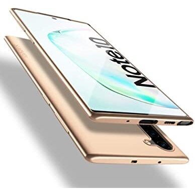 Samsung Galaxy Note 10 dėklas X-Level Guardian (auksinis) +++ TOP Komfortas