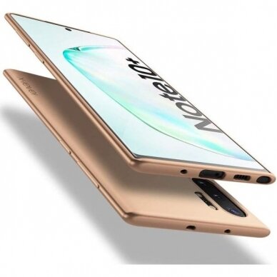 Samsung Galaxy Note 10 Plus dėklas X-Level Guardian (auksinis) +++ TOP Komfortas