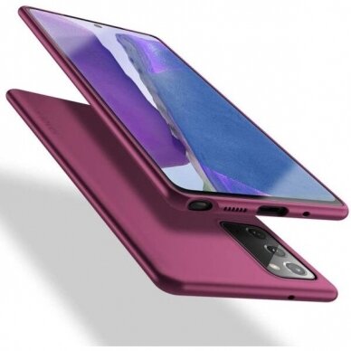 Samsung Galaxy Note 20 dėklas X-Level Guardian (bordo) +++ TOP Komfortas Samsung Galaxy Note 20 dėklas X-Level Guardian (bordo) +++ TOP Komfortas