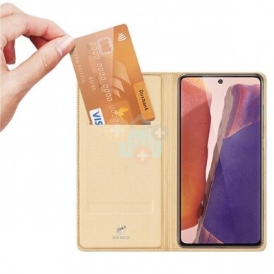 Samsung Galaxy Note 20 (N980) dėklas Dux Ducis Skin Pro (auksinis) +++ TOP Balansas 1 Samsung Galaxy Note 20 (N980) dėklas Dux Ducis Skin Pro (auksinis) +++ TOP Balansas 1