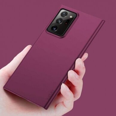 Samsung Galaxy Note 20 Ultra dėklas X-Level Guardian (bordo) +++ TOP Komfortas 1 Samsung Galaxy Note 20 Ultra dėklas X-Level Guardian (bordo) +++ TOP Komfortas 1