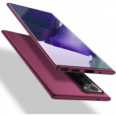 Samsung Galaxy Note 20 Ultra dėklas X-Level Guardian (bordo) +++ TOP Komfortas Samsung Galaxy Note 20 Ultra dėklas X-Level Guardian (bordo) +++ TOP Komfortas