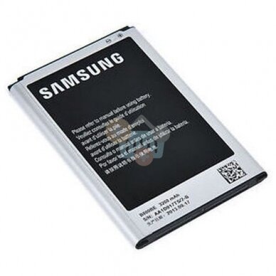 Samsung Galaxy Note 3 N9000, N9005 baterija +++ TOP Kokybė Samsung Galaxy Note 3 N9000, N9005 baterija +++ TOP Kokybė