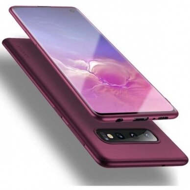 Samsung Galaxy S10 dėklas X-Level Guardian (bordo) +++ TOP Komfortas Samsung Galaxy S10 dėklas X-Level Guardian (bordo) +++ TOP Komfortas