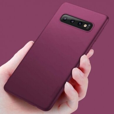Samsung Galaxy S10 Plus dėklas X-Level Guardian (bordo) +++ TOP Komfortas 1 Samsung Galaxy S10 Plus dėklas X-Level Guardian (bordo) +++ TOP Komfortas 1