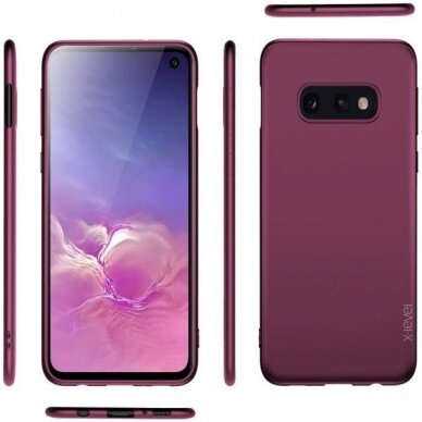 Samsung Galaxy S10e dėklas X-Level Guardian (bordo) +++ TOP Komfortas 1 Samsung Galaxy S10e dėklas X-Level Guardian (bordo) +++ TOP Komfortas 1