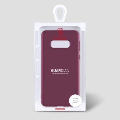 Samsung Galaxy S10e dėklas X-Level Guardian (bordo) +++ TOP Komfortas 4 Samsung Galaxy S10e dėklas X-Level Guardian (bordo) +++ TOP Komfortas 4