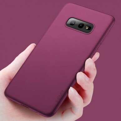 Samsung Galaxy S10e dėklas X-Level Guardian (bordo) +++ TOP Komfortas 2 Samsung Galaxy S10e dėklas X-Level Guardian (bordo) +++ TOP Komfortas 2