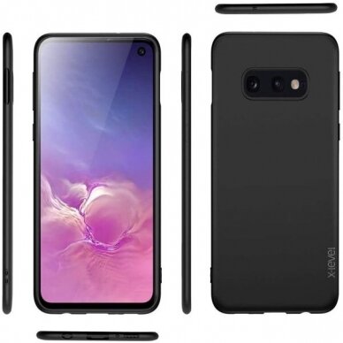 Samsung Galaxy S10e dėklas X-Level Guardian (juodas) +++ TOP Komfortas 1 Samsung Galaxy S10e dėklas X-Level Guardian (juodas) +++ TOP Komfortas 1