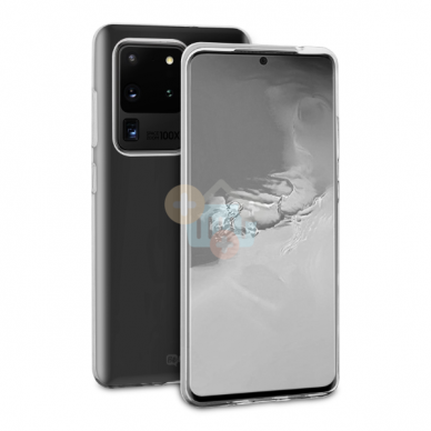 Samsung Galaxy S20 Ultra dėklas BeHello ThinGel (skaidrus) +++ TOP Komfortas Samsung Galaxy S20 Ultra dėklas BeHello ThinGel (skaidrus) +++ TOP Komfortas