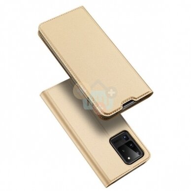Samsung Galaxy S20 Ultra (G988) dėklas Dux Ducis Skin Pro (auksinis) +++ TOP Balansas Samsung Galaxy S20 Ultra (G988) dėklas Dux Ducis Skin Pro (auksinis) +++ TOP Balansas