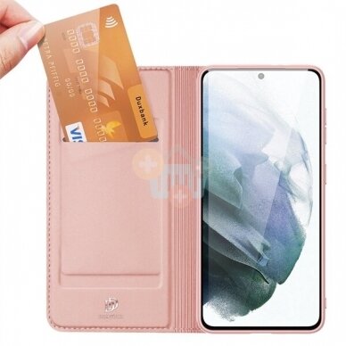 Samsung Galaxy S21 FE dėklas Dux Ducis Skin Pro (rožinis, auksinis) +++ TOP Balansas 1 Samsung Galaxy S21 FE dėklas Dux Ducis Skin Pro (rožinis, auksinis) +++ TOP Balansas 1