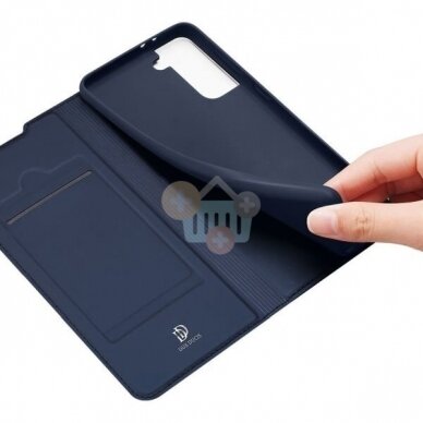 Samsung Galaxy S21 FE dėklas Dux Ducis Skin Pro (tamsiai mėlynas) +++ TOP Balansas 2