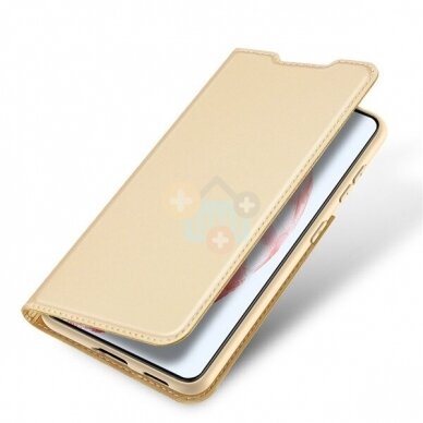 Samsung Galaxy S21 (G990), S21 5G (G991) dėklas Dux Ducis Skin Pro (auksinis) +++ TOP Balansas 1 Samsung Galaxy S21 (G990), S21 5G (G991) dėklas Dux Ducis Skin Pro (auksinis) +++ TOP Balansas 1