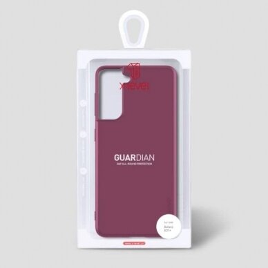 Samsung Galaxy S21 Plus, S30 Plus dėklas X-Level Guardian (bordo) +++ TOP Komfortas 4