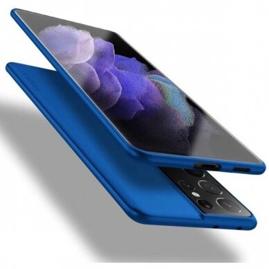 Samsung Galaxy S21 Ultra, S30 Ultra dėklas X-Level Guardian (mėlynas) +++ TOP Komfortas Samsung Galaxy S21 Ultra, S30 Ultra dėklas X-Level Guardian (mėlynas) +++ TOP Komfortas