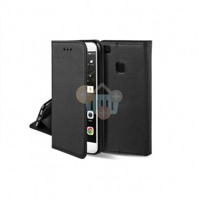 Samsung Galaxy Xcover 4, Xcover 4s dėklas Smart Magnet (juodas) +++ TOP Balansas