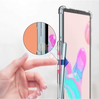 Samsung T860, T865, T867 Tab S6 10.5 dėklas Araree Mach (skaidrus) 1 Samsung T860, T865, T867 Tab S6 10.5 dėklas Araree Mach (skaidrus) 1