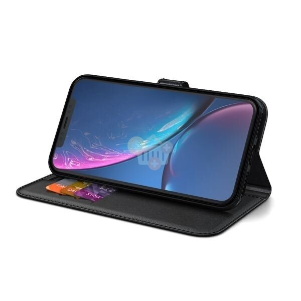 Samsung Galaxy S20 Ultra dėklas BeHello Gel Wallet (juodas) +++ TOP Kokybė    2