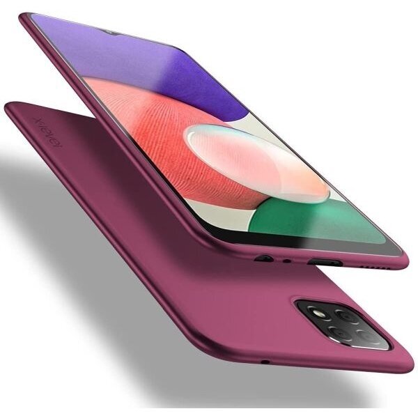Samsung Galaxy A22 5G dėklas X-Level Guardian (bordo) +++ TOP Komfortas Samsung Galaxy A22 5G dėklas X-Level Guardian (bordo) +++ TOP Komfortas