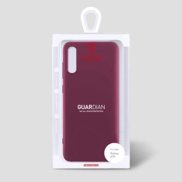 Samsung Galaxy A70 dėklas X-Level Guardian (bordo) +++ TOP Komfortas 3
