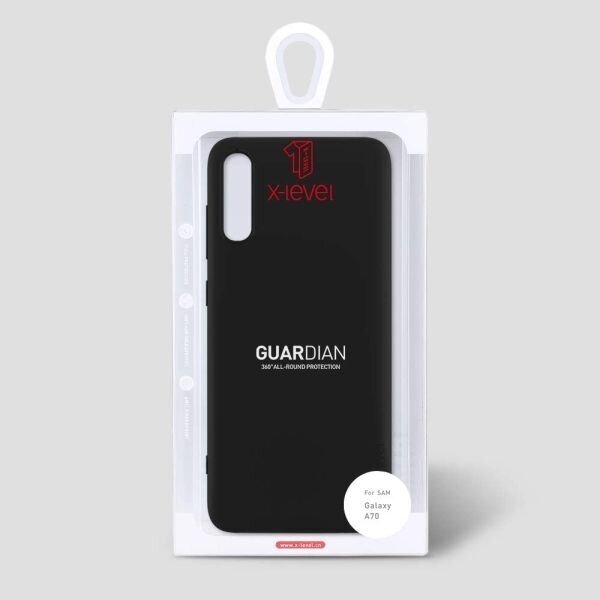 Samsung Galaxy A70 dėklas X-Level Guardian (juodas) +++ TOP Komfortas 3 Samsung Galaxy A70 dėklas X-Level Guardian (juodas) +++ TOP Komfortas 3