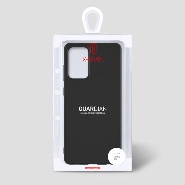 Samsung Galaxy A72 dėklas X-Level Guardian (juodas) +++ TOP Komfortas 3 Samsung Galaxy A72 dėklas X-Level Guardian (juodas) +++ TOP Komfortas 3