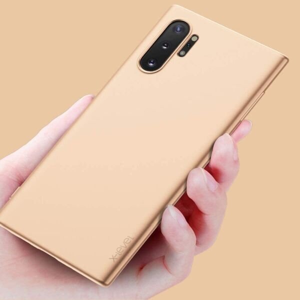 Samsung Galaxy Note 10 Plus dėklas X-Level Guardian (auksinis) +++ TOP Komfortas 2 Samsung Galaxy Note 10 Plus dėklas X-Level Guardian (auksinis) +++ TOP Komfortas 2