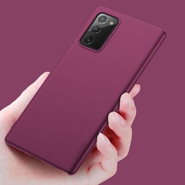 Samsung Galaxy Note 20 dėklas X-Level Guardian (bordo) +++ TOP Komfortas 1 Samsung Galaxy Note 20 dėklas X-Level Guardian (bordo) +++ TOP Komfortas 1